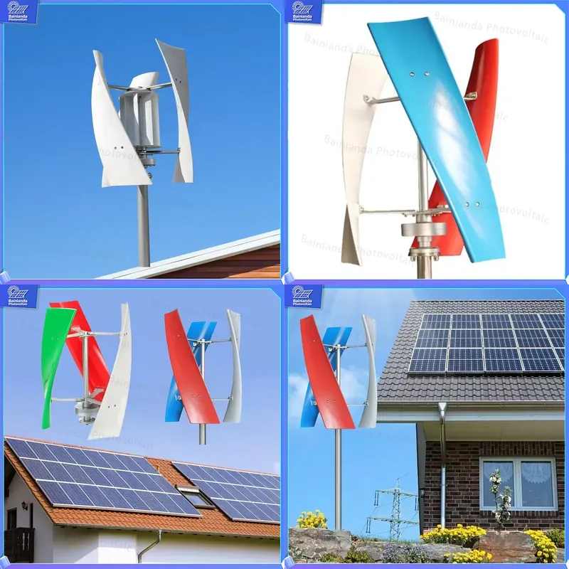 Renewable Energy Kit - Generador Eólico Solar Híbrido de 5KW,