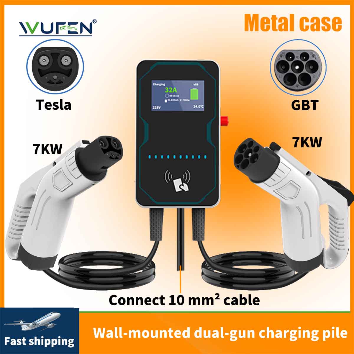 Ev Charger Wallbox - Cargador de Pared WUFEN EVSE para