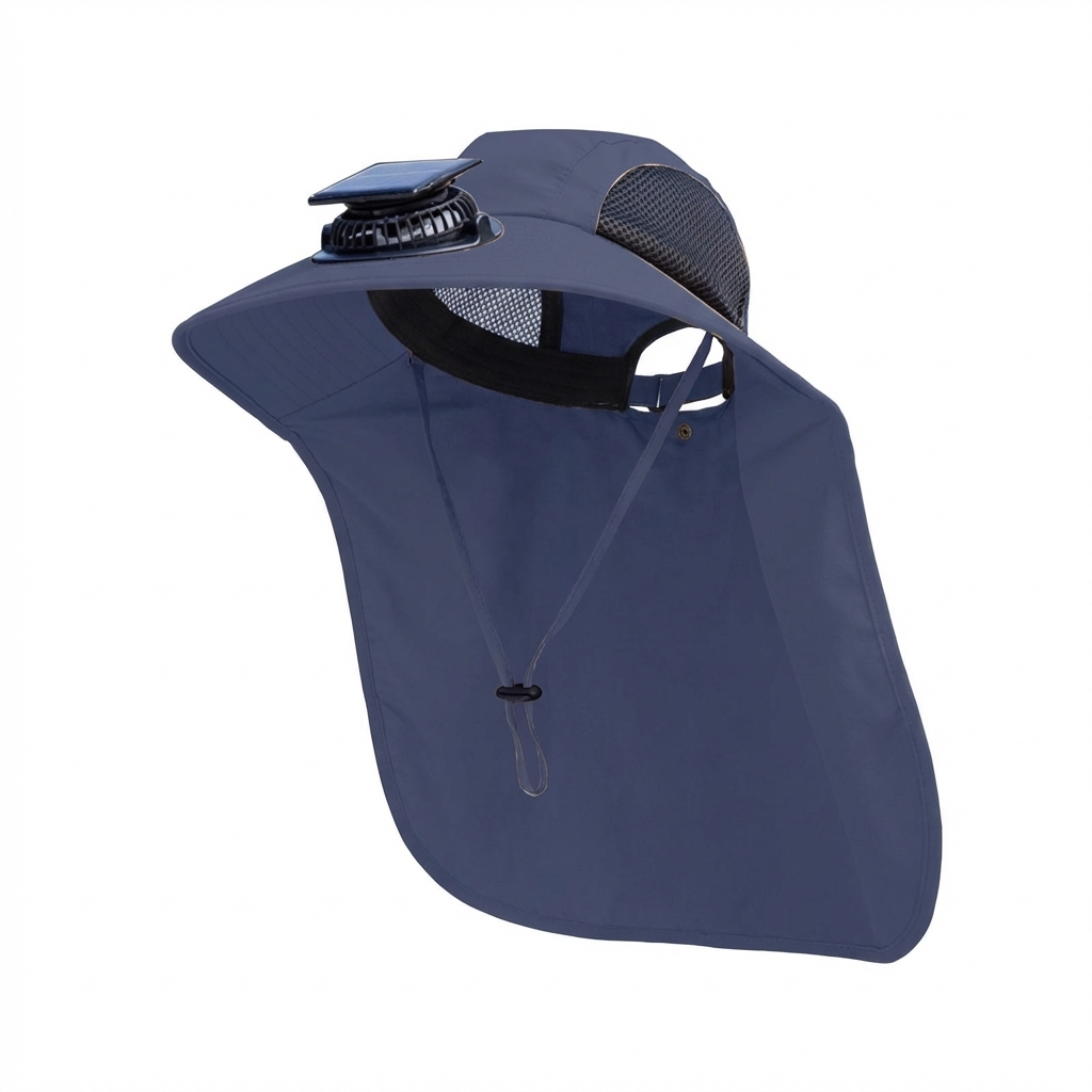 Sombrero con Ventilador Solar  - Renewable Energy Fan reseña y precio
