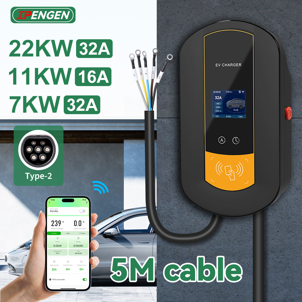Estación de carga IPENGEN Type - Ev Charger Wallbox reseña y precio
