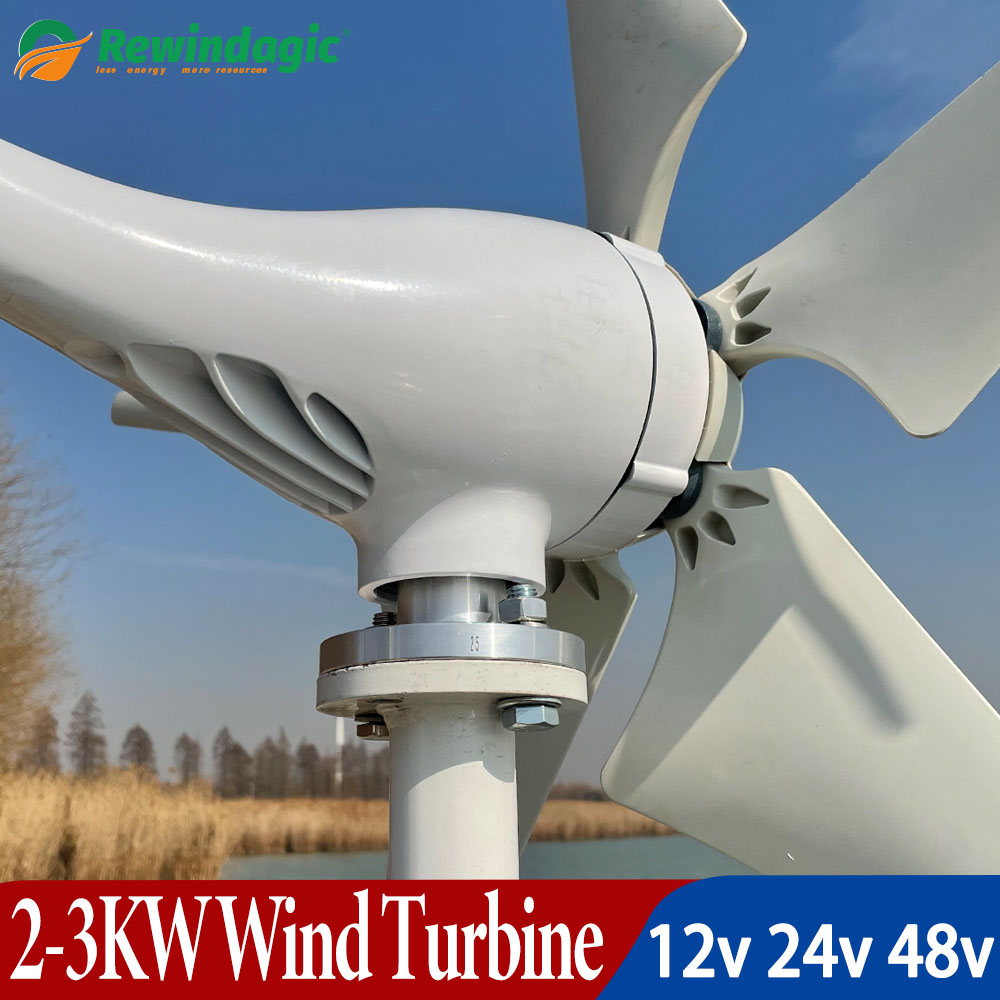 Turbina aerogeneradora de 3000 - Renewable Energy Kit reseña y precio