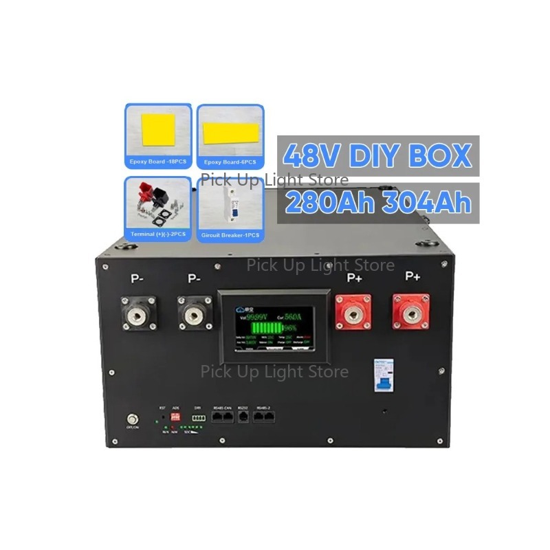 Lifepo4 16S 48V 51,2 V sistema - Renewable Energy Kit reseña y precio