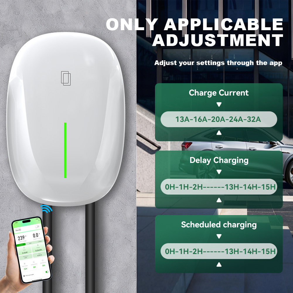 Estación de Carga para Vehícul - Ev Charger Wallbox reseña y precio