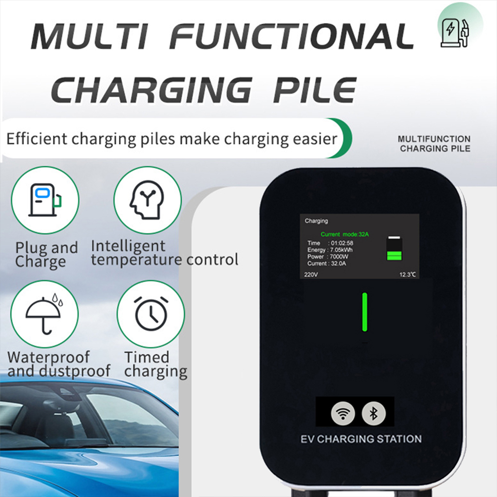 Cargador EV TYPE-2 Wallbox 7KW - Ev Charger Wallbox reseña y precio