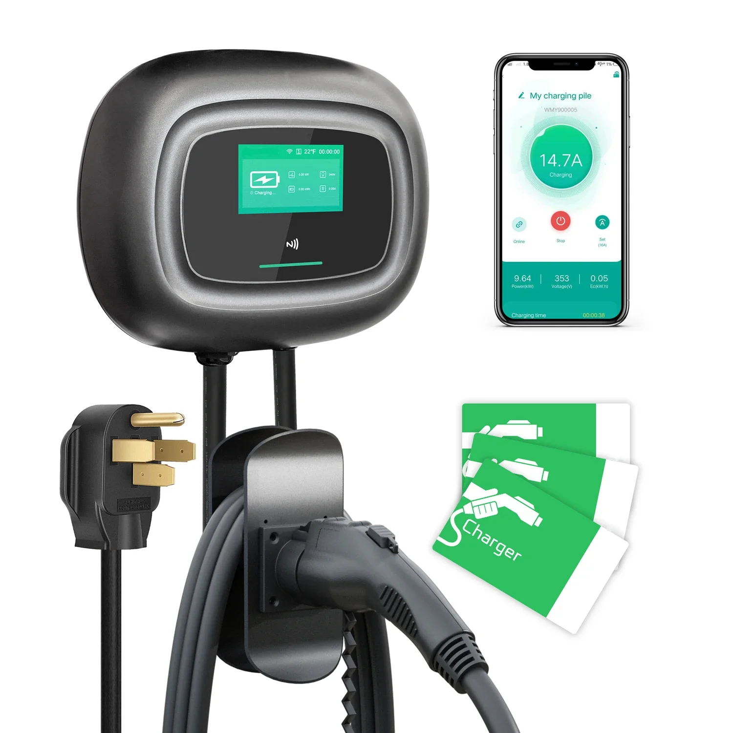 NUEVO Cargador de Pared para C - Ev Charger Wallbox reseña y precio