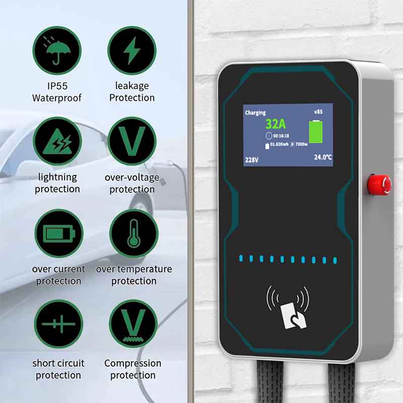 Cargador de Pared WUFEN EVSE p - Ev Charger Wallbox reseña y precio